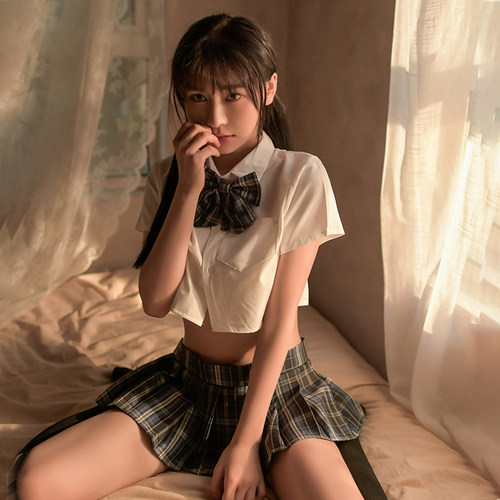 校服JK百褶裙纯欲学生装-保密发