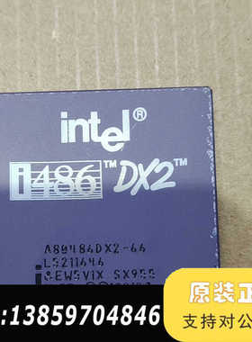 英特尔i486 DX2 CPU，型号A80486DX2-66议价