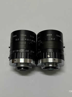 短波近红外工业镜头 700-1700nm高透 SWIR相机1议价