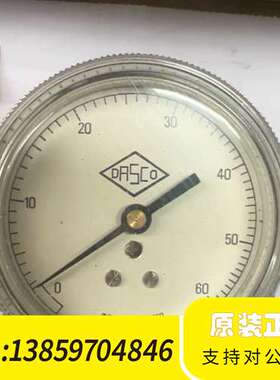 DASCO压力表，型号44LP，量程0-60英寸水柱议价