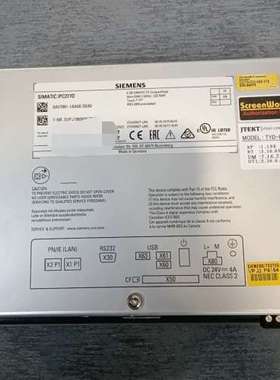 SIMATIC IPC277D触摸屏，型号6AV788议价