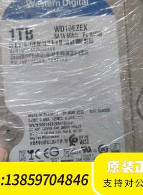 西部数据WD10EZEX 1TB蓝盘机械硬盘议价