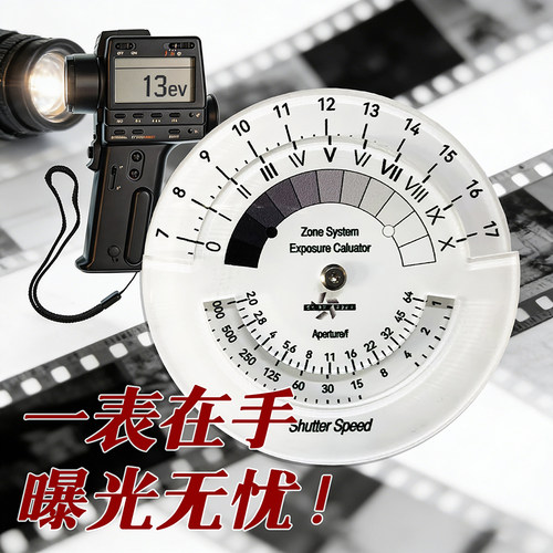 区域曝光测光计算卡相机辅助