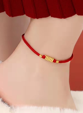 夏天怎么能少了它 手工精编红脚绳 小仙女们赶紧啦