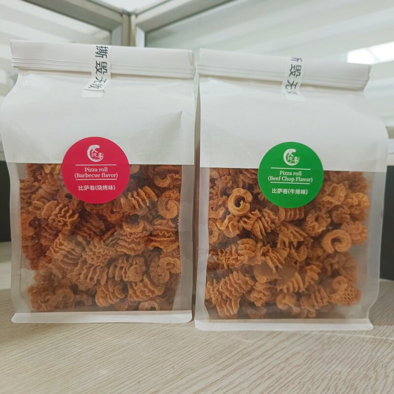 大纯丰比萨卷烧烤味 牛排味200克怀旧小吃休闲解馋零食香酥脆爽