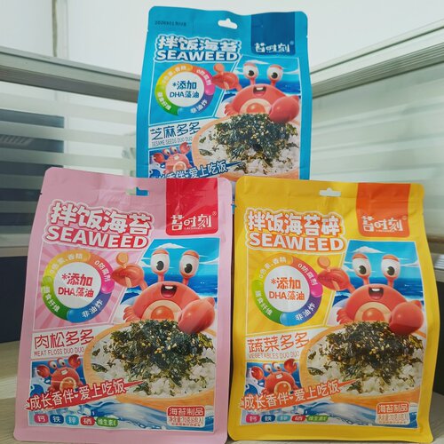 苔时刻拌饭海苔碎70克蔬菜多多 芝麻多多 肉松多多非油炸膳食纤维