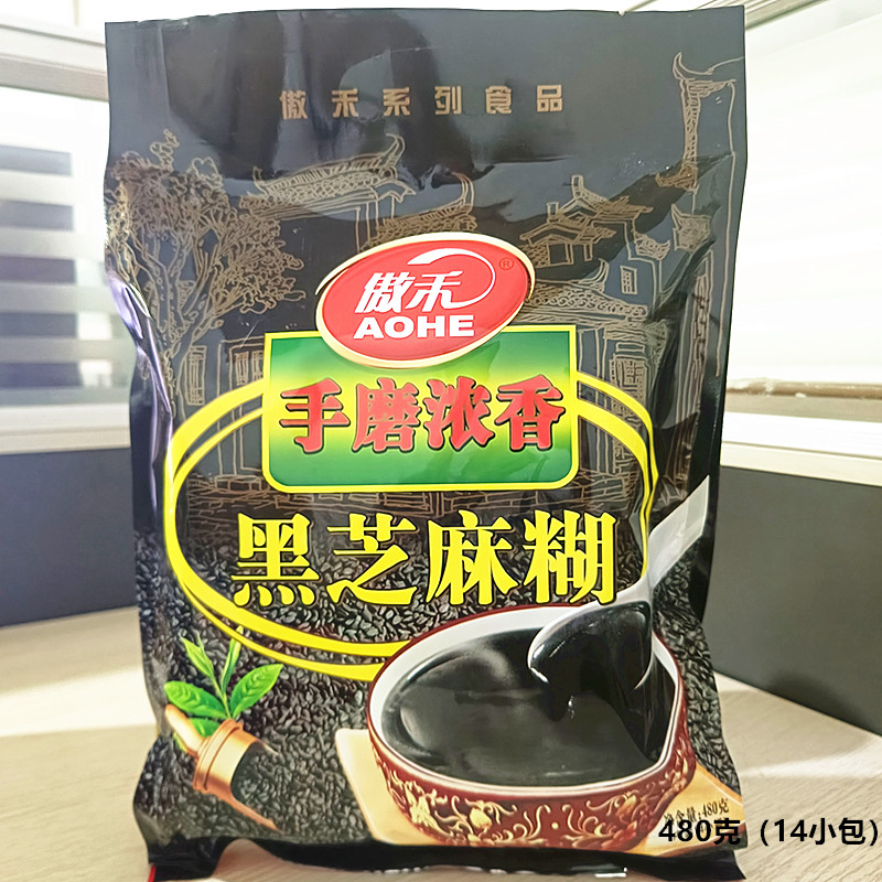 傲禾黑芝麻糊口感浓香顺滑