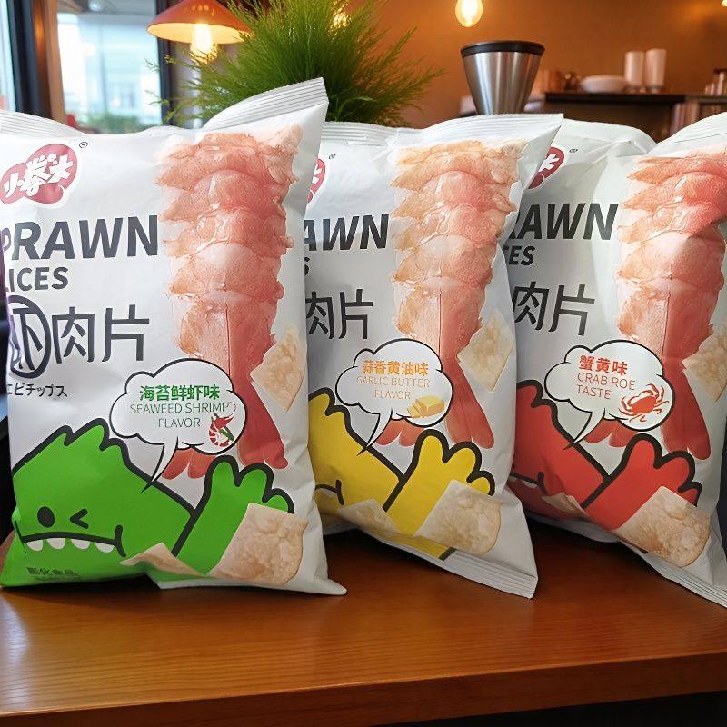 小拳头虾肉片116克海苔鲜虾味蒜香黄油味蟹黄味休闲零食口感酥脆,零食/坚果/特产,膨化食品,淘宝优惠券,粉丝福利购,淘宝优惠卷