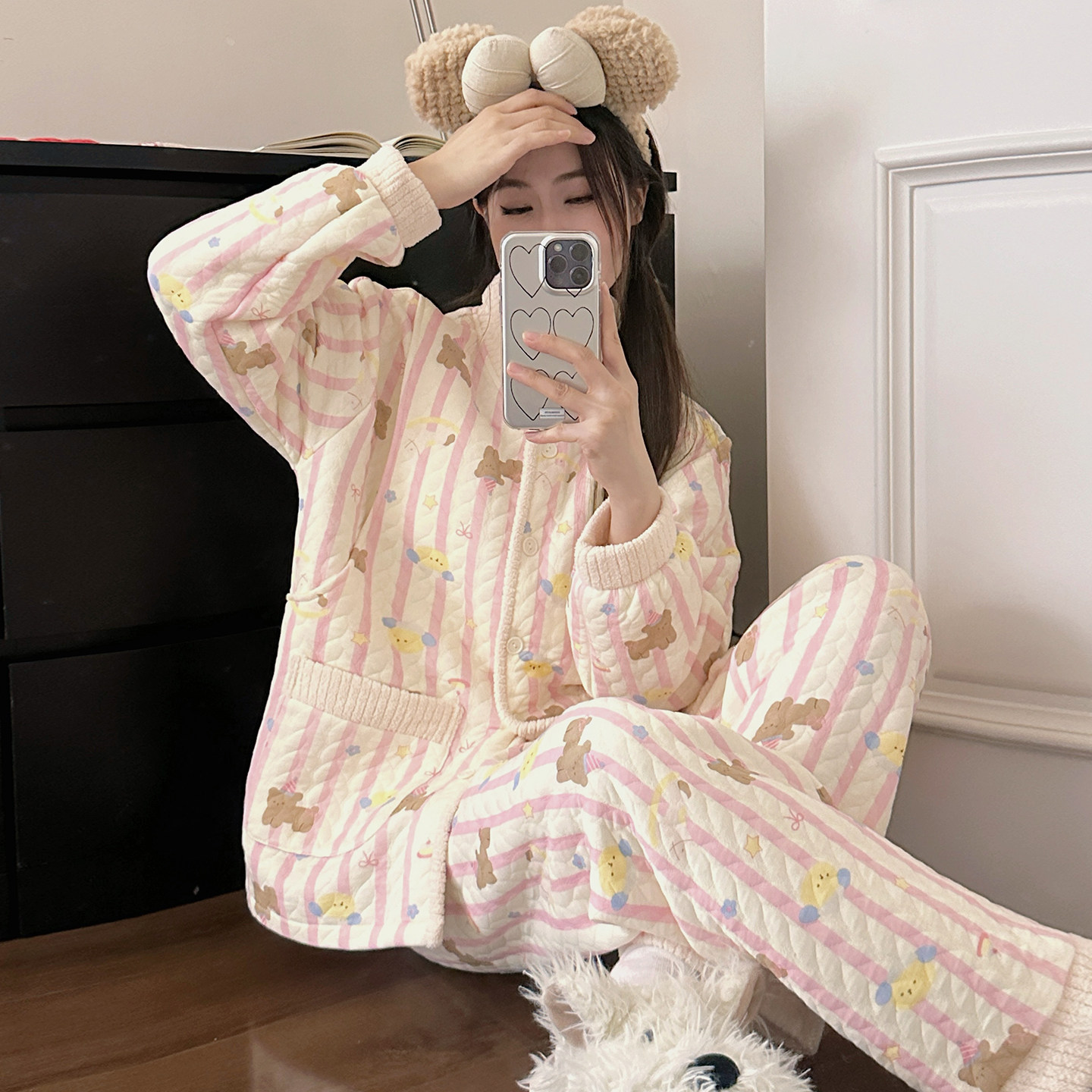 空气棉月子服冬厚款12月份产后纯棉加厚孕妇睡衣冬季产妇哺乳喂奶,孕妇装/孕产妇用品/营养,家居服套装,淘宝优惠券,粉丝福利购,淘宝优惠卷