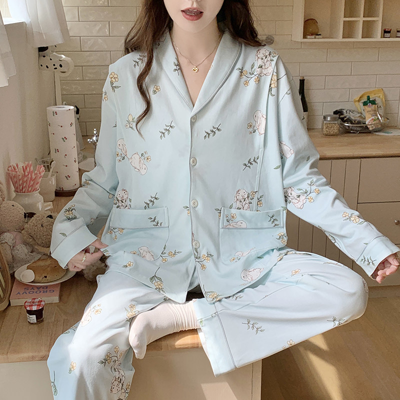 3月份月子服四季款纯棉全棉吸汗产后大码产妇哺乳孕妇睡衣春秋款4,孕妇装/孕产妇用品/营养,家居服套装,淘宝优惠券,粉丝福利购,淘宝优惠卷