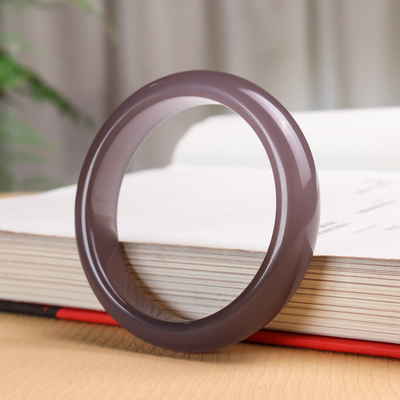 平安镯女款和田玉糖玉手镯