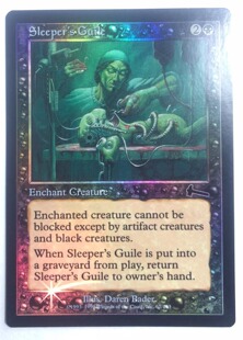 万智牌 密探的巧计 闪 平 远古遗产 黑 普 英文 实拍 卡 上海文波