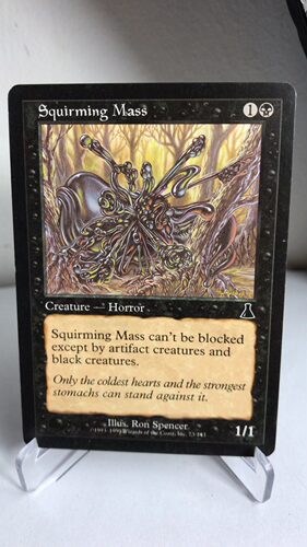万智牌 蠕动团块 天命之战 黑 铁 普 英文 实拍上海文波MTG