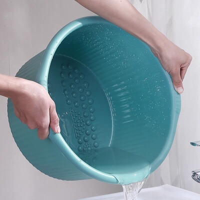 加厚洗脚盆塑料泡脚桶