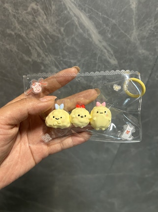 【手工】角落生物小鼻噶捏捏乐食品级硅胶泥感可爱解压迷你三小只