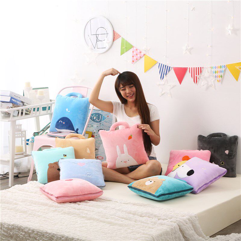 portable Nap pillow automobile Pillows quilt Dual use Cushion Office Coral air conditioner blanket Handin the Home Fabric , Pillow/Pillow  category - from Buy2taobao.com to provide professional Taobao agent buy service