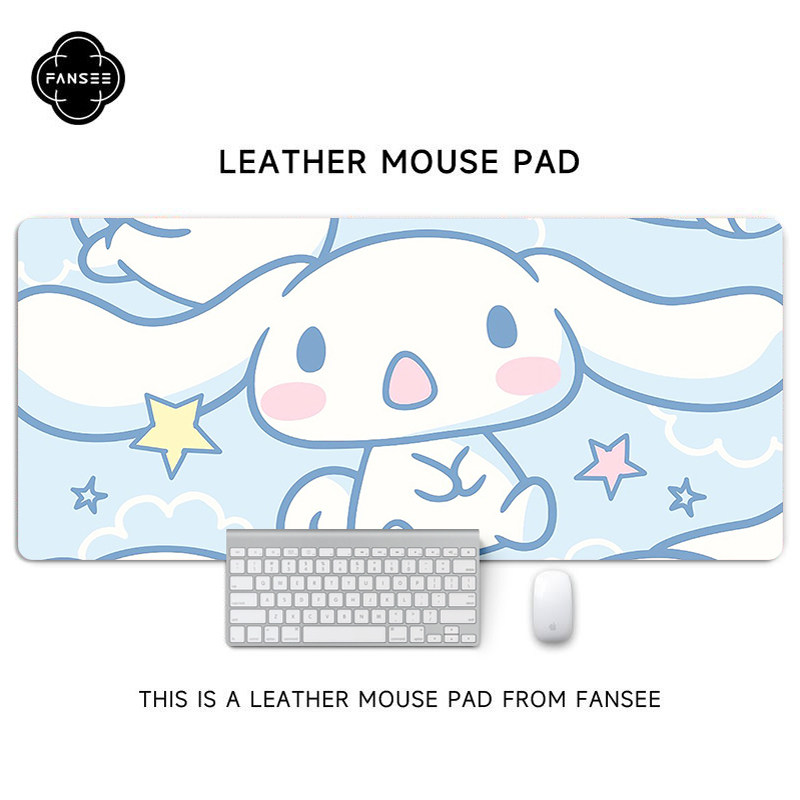 玉桂狗鼠标垫超大号可爱卡通动画风格创意宿舍电脑桌办公桌键盘垫