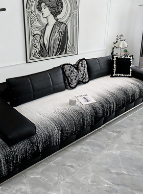 劳伦斯专用沙发垫2025新款轻奢高级感异形皮沙发垫一片式坐垫防滑