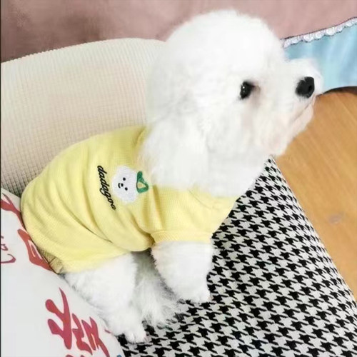 夏季薄款防晒衣狗狗衣服宠物防掉毛背心雪纳瑞泰迪比熊博美小型犬