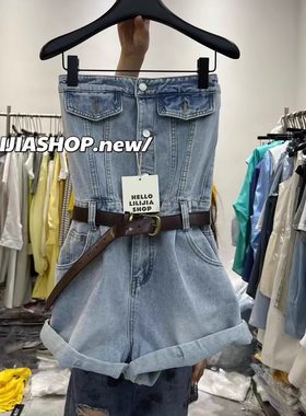 2025夏季新款辣妹显瘦连体裤