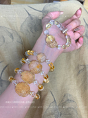 1月更新「私房孤品合集Ⅰ」招财桃花九尾狐天然水晶手链手工雕刻