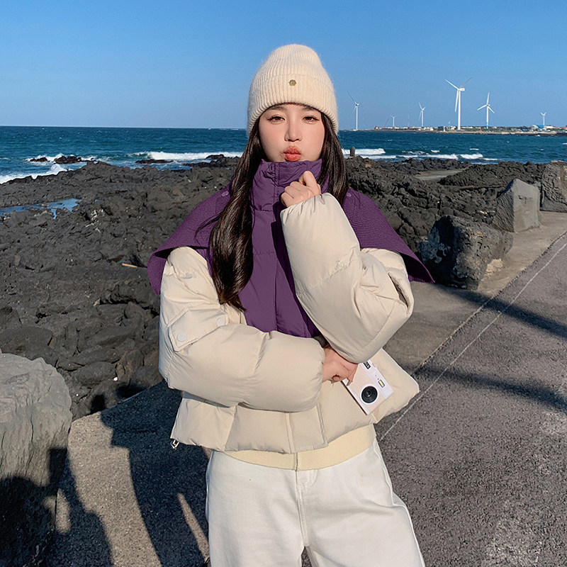 冬季现货50白鸭绒潮牌短款羽绒服9862P200控298,女装羽绒服,浙宝153