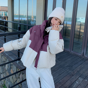 冬季现货  50白鸭绒潮牌短款羽绒服9862 P200控298图片