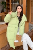 2024现货数据好50羽绒服牛角扣中长款加厚外套22816P260控398，女装羽绒服，浙宝153