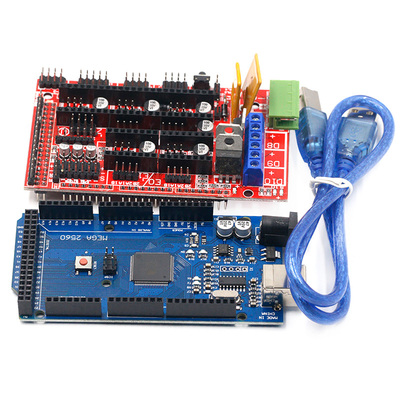 3D打印机控制板驱动板套件MEGA2560 R3主控+RAMPS1.4 开发板DIY