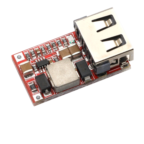 效率97.5% DC-DC降压模块 6-24V12V24V转5V3A 车载 USB手机充电器