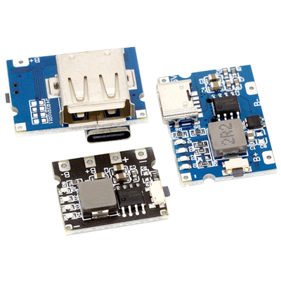 5V2A/2.4A冲放电锂电充电模块