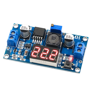 LM2596S DC-DC可调稳压电源模块3A降压板12/24转12/5/3.3V 带数显