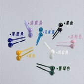 生物瓷养耳洞耳钉女医用防致敏耳棒学生防堵针睡觉免摘男陶瓷耳饰