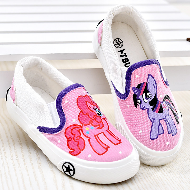 Chaussures enfants en toile suture de voiture pour printemps - semelle tendon - Ref 1038919 Image 5