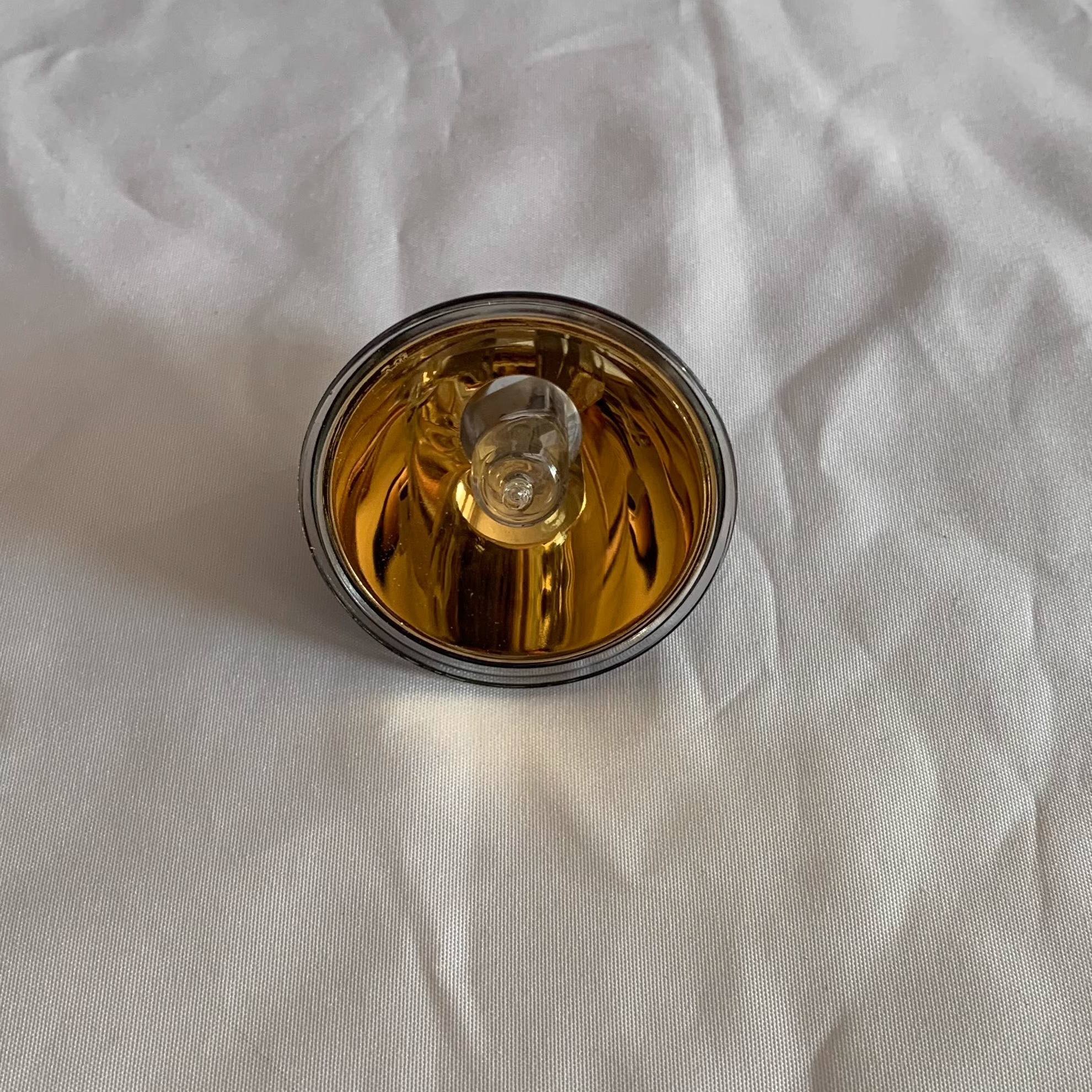 波姆光灯泡红外加热理疗镀金灯杯