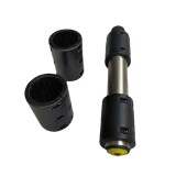 尼龙压块 尼龙套50套70电池设备专用滚筒套长度调节黑色辊筒隔套