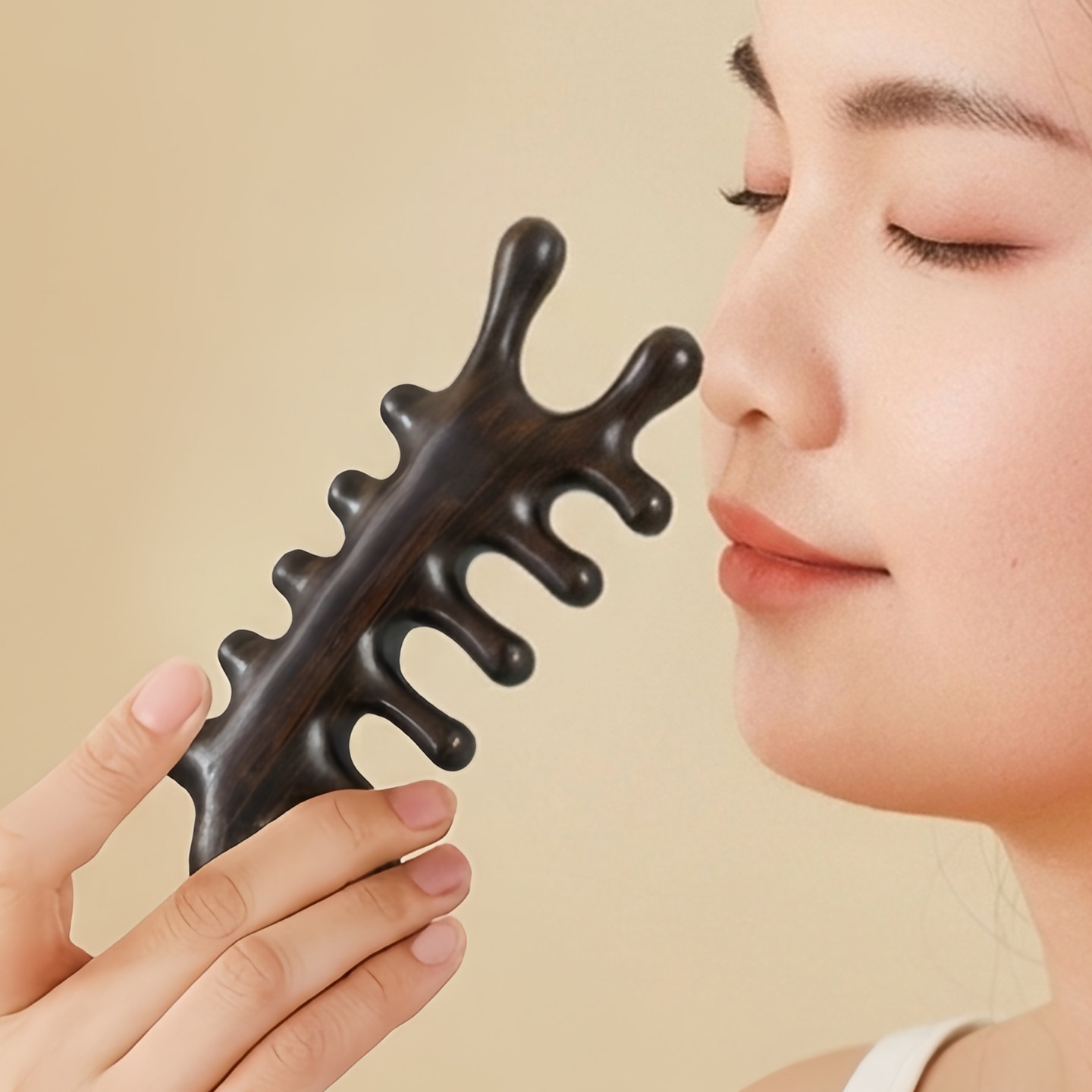 乌木头皮按摩梳多功能檀木梳子男女刮痧头疗头部经络梳专用大宽齿,家庭/个人清洁工具,梳子/化妆梳/按摩梳,淘宝优惠券,粉丝福利购,淘宝优惠卷