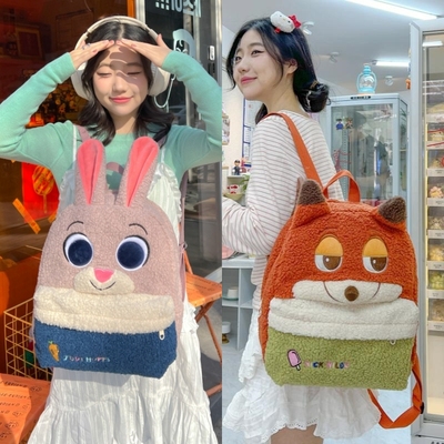 兔子警官朱迪狐狸尼克双肩书包