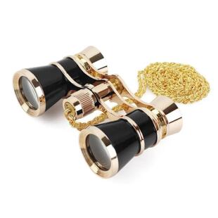 看演出双筒望远镜高清观剧话剧舞台剧复古小型微型袖 珍望眼