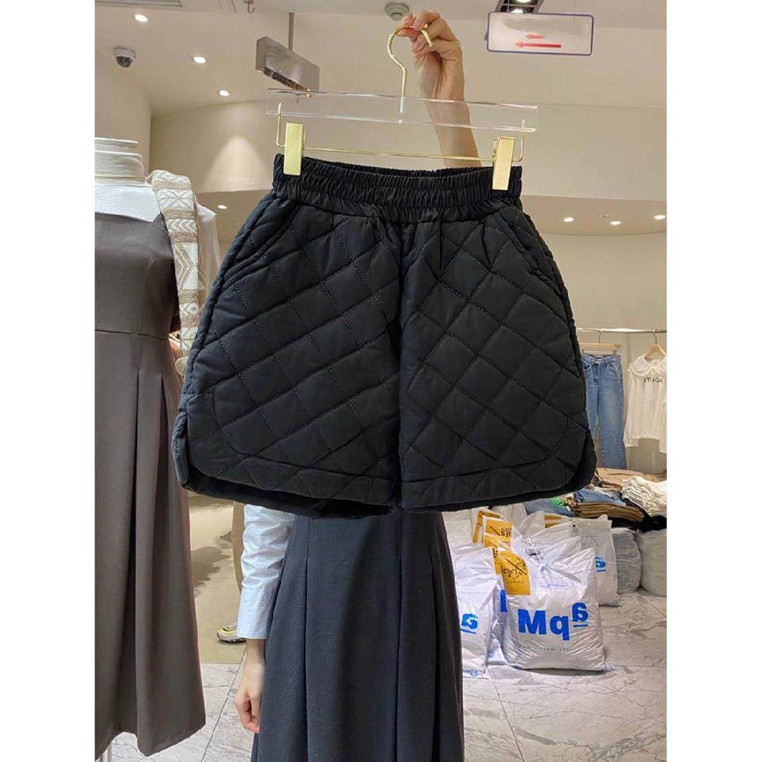 韩国东大门2025春季新款小众设计感洋气减龄加厚短裤女阔腿棉裤子,女装/女士精品,休闲裤,淘宝优惠券,粉丝福利购,淘宝优惠卷