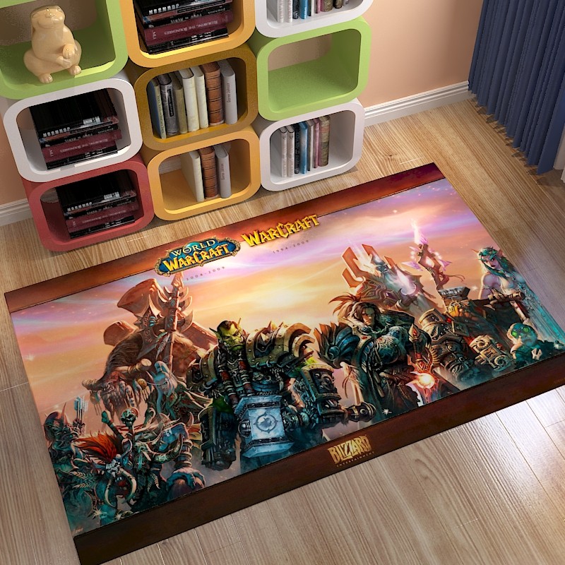 魔兽世界地毯游戏动漫wow卧室家用客厅茶几书房阳台飘窗电竞地垫,居家布艺,地毯,淘宝优惠券,粉丝福利购,淘宝优惠卷