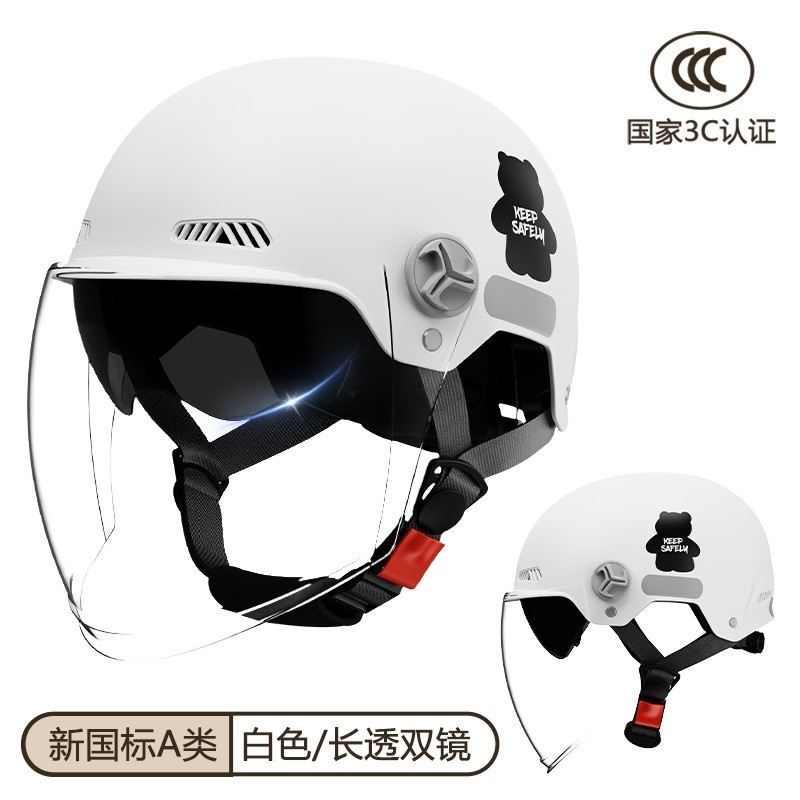 平衡车头盔电动车男夏季摩托车电动车单车透气安半盔帽女骑行时尚