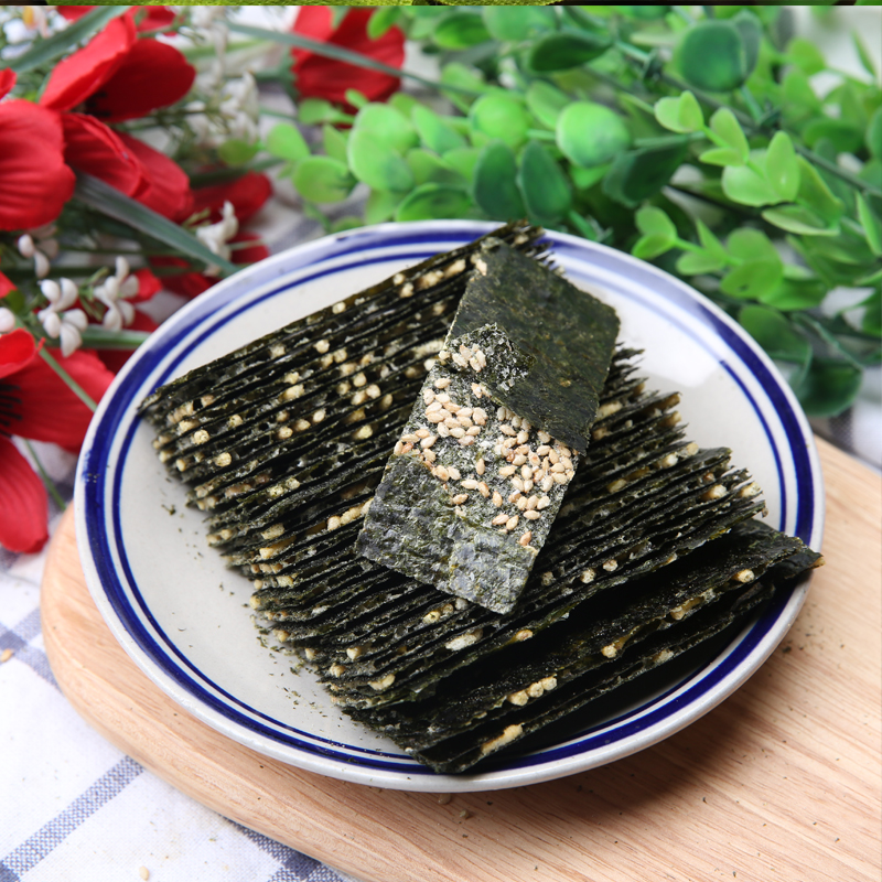 罐装南瓜子炒米芝麻夹心海苔巴旦木(非品牌)