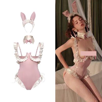 性感小胸小兔兔连体衣