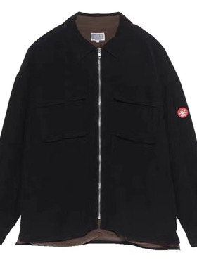 正确版西山好牛CAVEMPT C.E保暖加绒加厚棉衣外套CE日系双面夹克