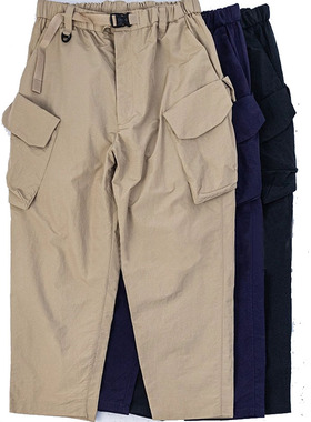 西山好牛COMFY户外机能休闲微锥长裤立体口袋CMF25SS潮宽松锥形裤