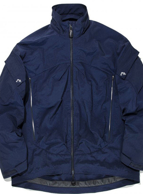 西山好牛COMFY机能防水冲锋衣山系风尼龙网格CMF外套潮流24SS夹克