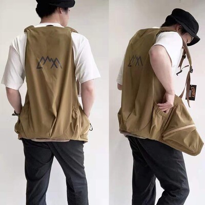 机能户外运动防水多功能潮流背心