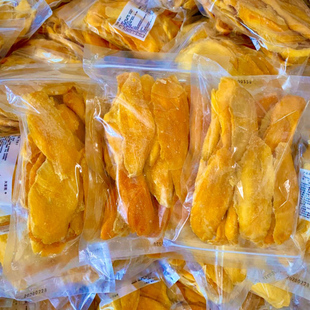 果脯蜜饯水果干零食 包邮 大袋散装 菲律宾风味芒果干500g一斤整箱装