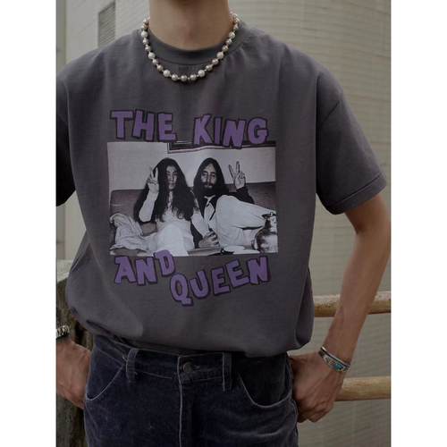 bardoc短袖复古全年龄复古美式